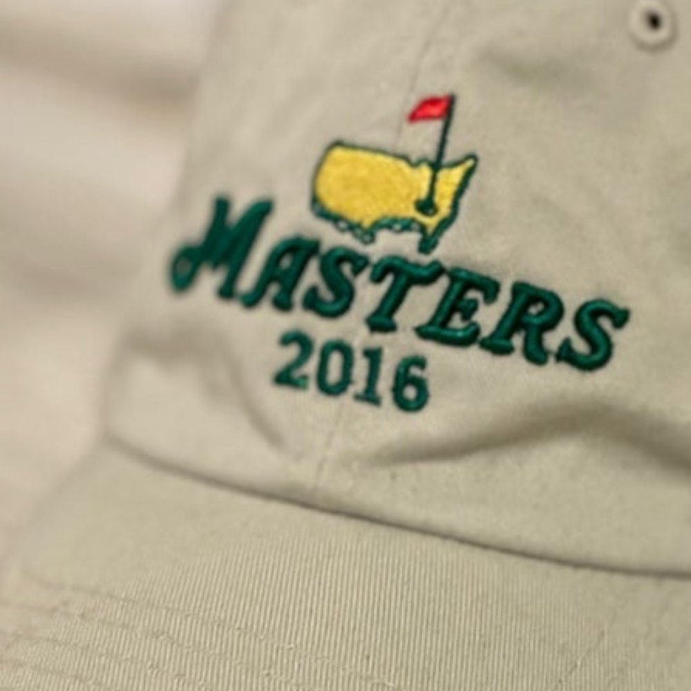 Official Masters hat from Augusta